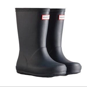 Hunter boots navy size 7 toddler kids